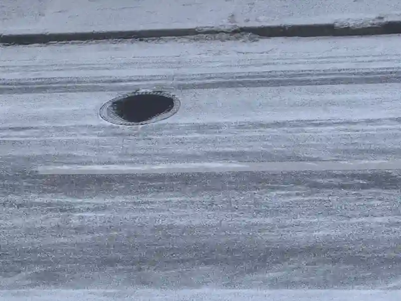 2026年1月21日の仙台市泉区の路面